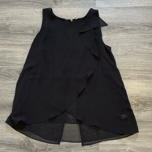 Sleeveless Large Black Jennifer Lopez Blouse